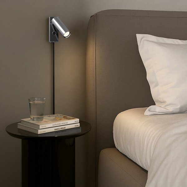 Lampa Ścienna Herstal, PIPELINE, metaliczny, salon, metal, nowoczesny