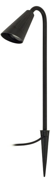 Zewnętrzna Lampa Lindby, Sorvete, ściemnialny, czarny, taras, aluminium, nowoczesny