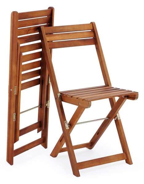 Casaria Zestaw balkonowy z drewna akacjowego