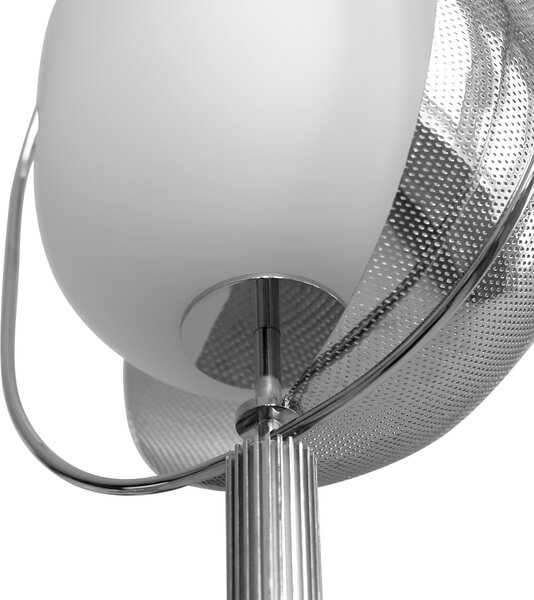 Lampa Podłogowa 101 COPENHAGEN, Pearl, ściemnialny, metaliczny, salon, aluminium, design
