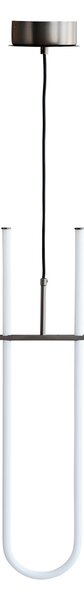 Lampa Wisząca 101 COPENHAGEN, Curve, ściemnialny, biały, salon, aluminium, design