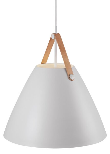 Lampa Wisząca DFTP by Nordlux, Strap, ściemnialny, biały, salon, metal, skandynawski