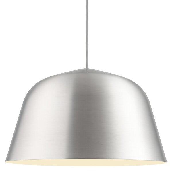 Lampa Wisząca Muuto, ściemnialny, szary, salon, aluminium, design