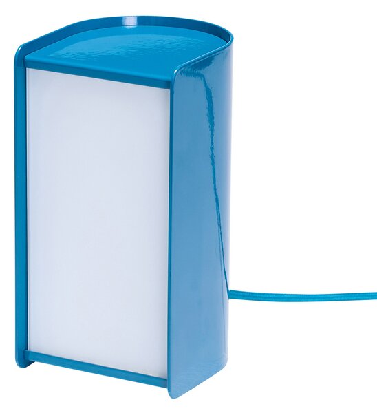 Lampa Stołowa Hübsch, Book, ściemnialny, niebieski, salon, metal, nowoczesny
