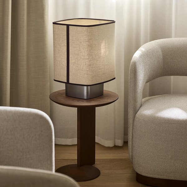 Lampa Stołowa MARKET SET, Dolce, beżowy, salon, tkanina | tekstylia, design