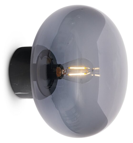 Lampa Ścienna New Works, ściemnialny, biały, salon, szkło, nowoczesny
