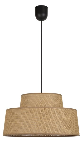 Lampa Wisząca COREP, Mallorca, ściemnialny, brąz rdzawy, salon, papier | karton