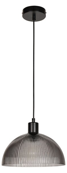 Lampa Wisząca COREP, Duomo, ściemnialny, szary, salon, szkło