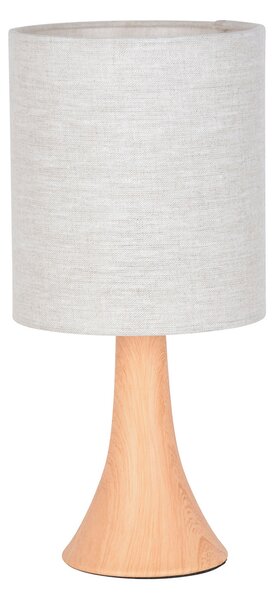 Lampa Stołowa COREP, Arto, drewniany, salon, metal