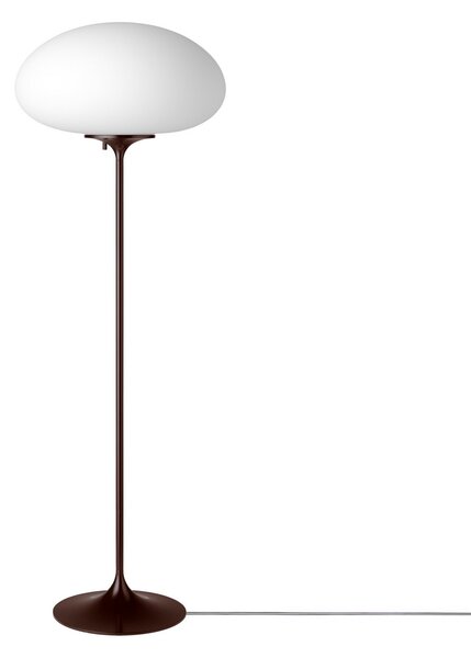 Lampa Podłogowa GUBI, Stemlite, ściemnialny, czerwony, salon, metal, design