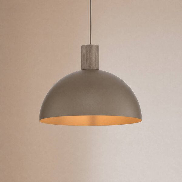 Lampa wisząca Oslo TK Lighting, możliwość ściemniania, kremowy / amber, salon / jadalnia, metal, nowoczesny