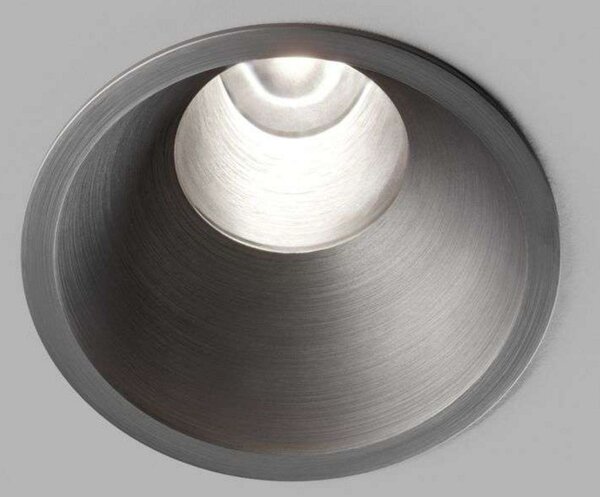 Curve II spot wpuszczany Ø 110 cm IP54, CCT, srebrny