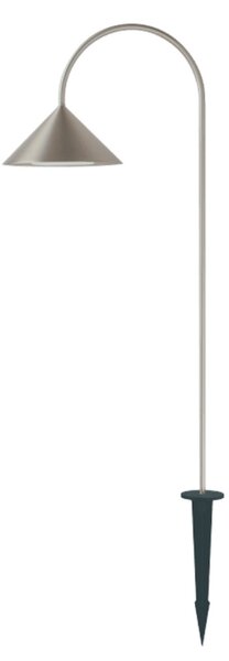 Zewnętrzna Lampa FRANDSEN, Grasp, ściemnialny, metaliczny, stal szlachetna, design