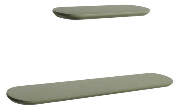 Zielone półki zestaw 2 szt. 55 cm Arely – Kave Home
