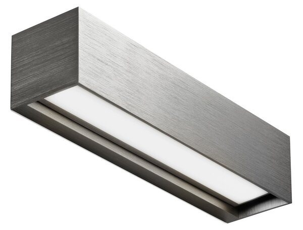 Lampa Ścienna LIGHT-POINT, Linea W2, ściemnialny, szary, salon, aluminium, design