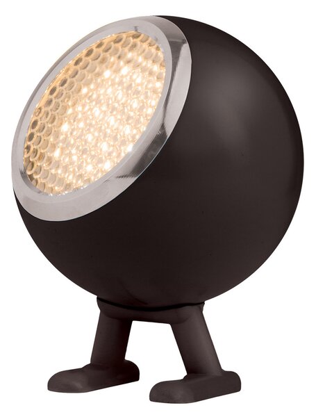 Lampa Stołowa MR. WATTSON, Norbitt, ściemnialny, czarny, salon, aluminium, nowoczesny