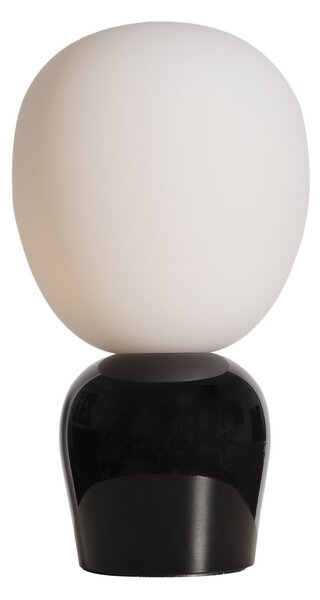 Lampa Stołowa Belid, Buddy, czarny, salon, szkło, design