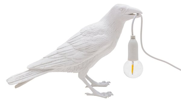 Zewnętrzna Lampa SELETTI, Bird Lamp, biały, taras, tworzywo sztuczne, design