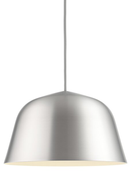 Lampa Wisząca Muuto, Ambit, ściemnialny, szary, salon, aluminium, design
