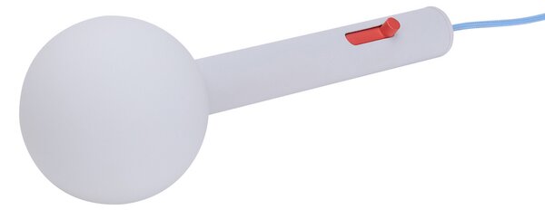 Lampa Ścienna Hübsch, Talk, ściemnialny, szary, metal, nowoczesny