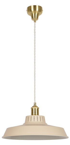 Lampa Wisząca COREP, Thelma, ściemnialny, beżowy, salon, metal