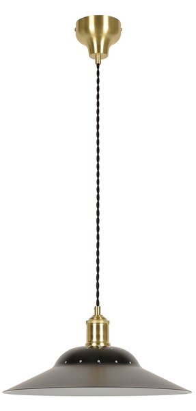 Lampa Wisząca COREP, Honu, ściemnialny, czarny, salon, metal