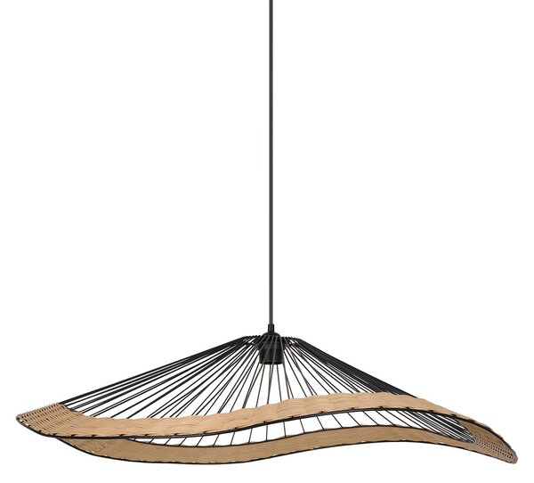 Lampa Wisząca COREP, Mekong, ściemnialny, czarny, salon, metal