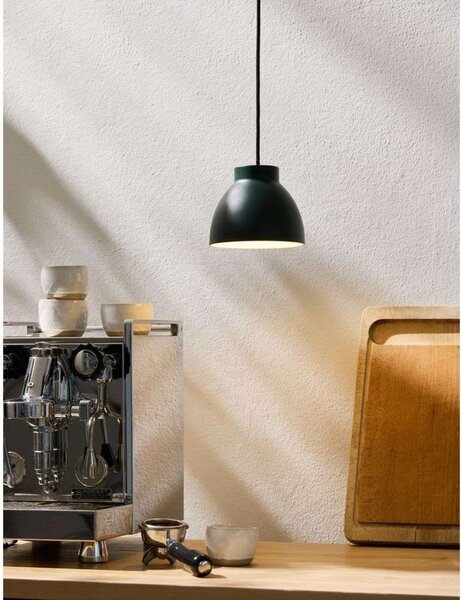 Lampa Wisząca Halo Design, zielony, salon, metal