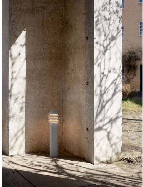 Zewnętrzna Lampa Louis Poulsen, Bysted Garden, metaliczny, taras, aluminium