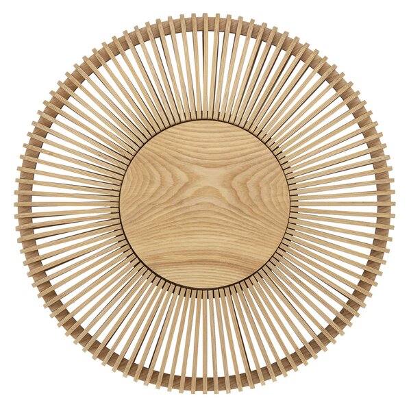 Lampa Ścienna UMAGE, Clava up, ściemnialny, drewniany, salon, drewno, skandynawski