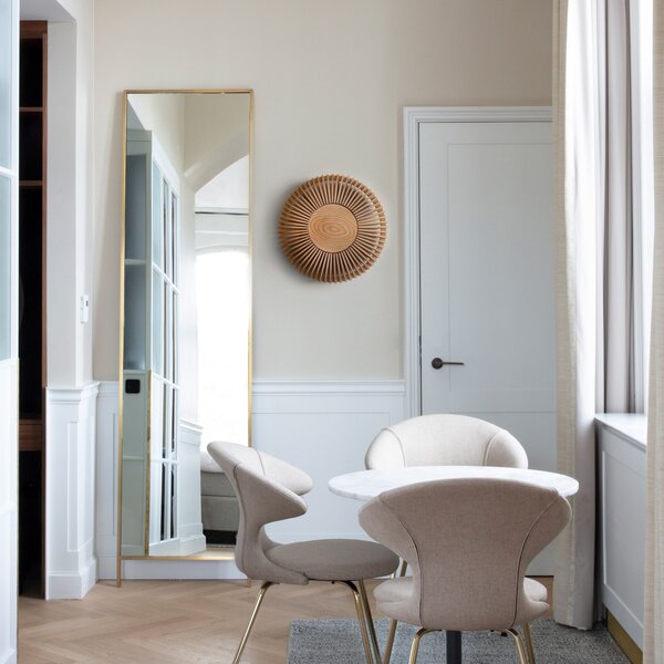 Lampa Ścienna UMAGE, Clava up, ściemnialny, drewniany, salon, drewno, skandynawski