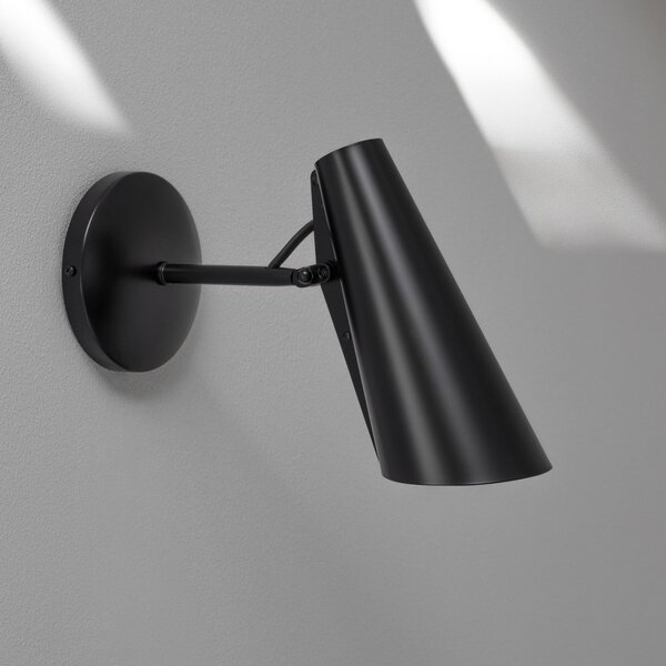 Lampa Ścienna Northern, Birdy, czarny, salon, metal, design