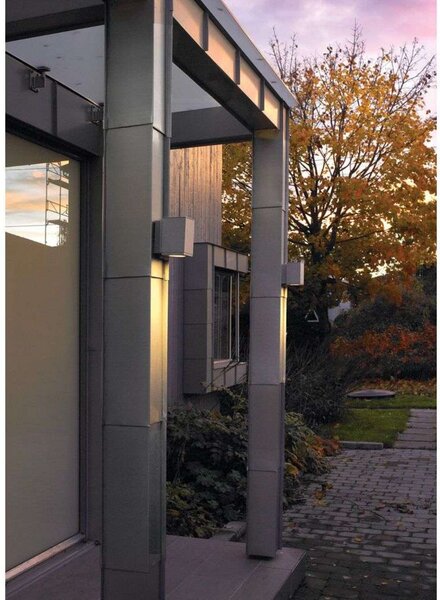 Sandvik Down Ścienna Lampa Ogrodowa LED Aluminium - Norlys