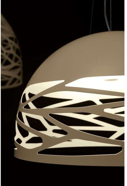 Lampa Wisząca Lodes, biały, jadalnia, metal