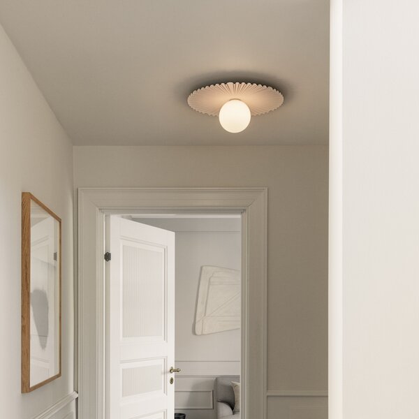 Lampa Ścienna Nuura Aps, Liila Muuse, ściemnialny, biały, salon, metal, skandynawski