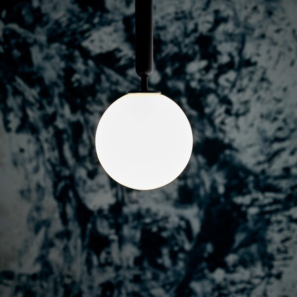 Lampa Wisząca Nuura Aps, Miira 1, ściemnialny, biały, salon, szkło, design