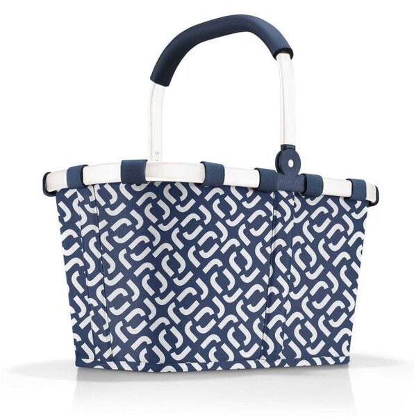 Koszyk na zakupy carrybag signature navy, 22 l, poliester