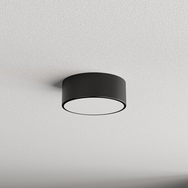 Lampa Sufitowa TEMAR LIGHTING, Cleo, ściemnialny, czarny, salon, metal, nowoczesny