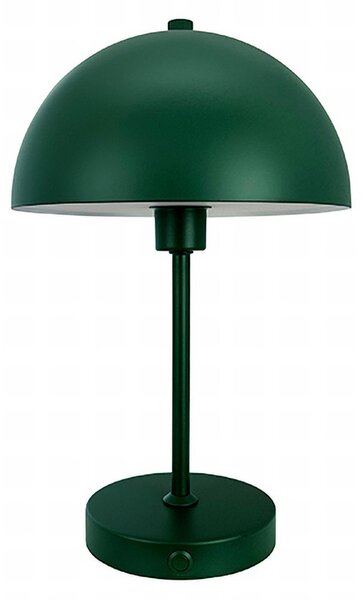 Lampa Stołowa Dyberg Larsen, Stockholm, ściemnialny, zielony, salon, metal, skandynawski