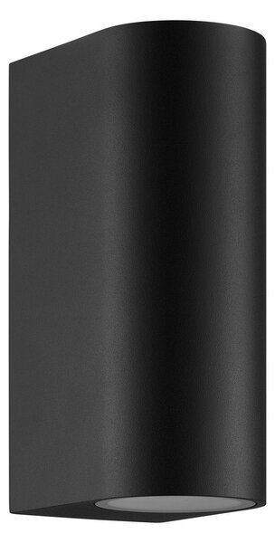 Zewnętrzna Lampa Nordlux, Dion Double, ściemnialny, czarny, aluminium, nowoczesny