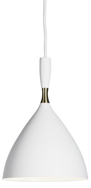 Lampa Wisząca Northern, Dokka, ściemnialny, biały, salon, metal, skandynawski