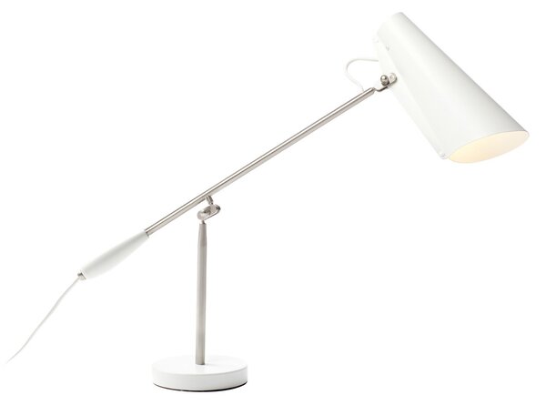 Lampa Stołowa Northern, BIRDY, biały, salon, metal, design