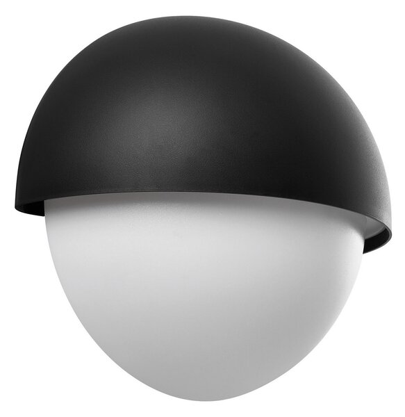 Zewnętrzna Lampa Nordlux, Scorpius Round, ściemnialny, czarny, tworzywo sztuczne