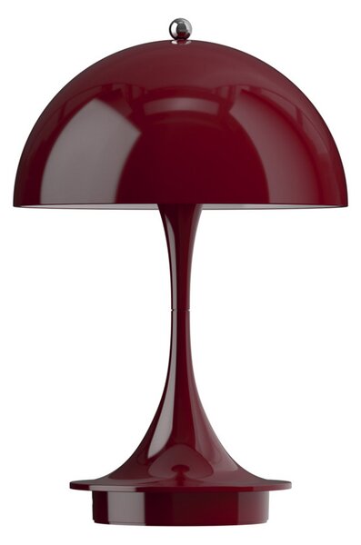 Zewnętrzna Lampa Louis Poulsen, Panthella 160, ściemnialny, czerwony, balkon, tworzywo sztuczne, design