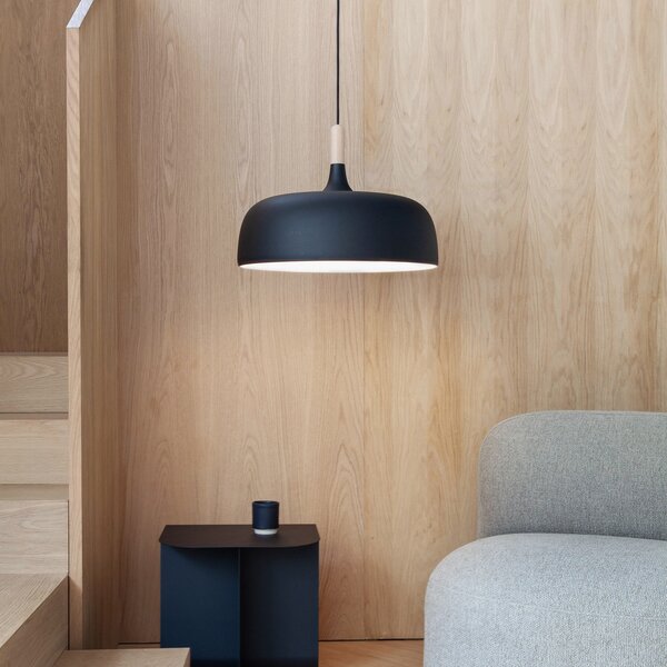 Lampa Wisząca Northern, Acorn, czarny, salon, metal, design