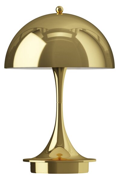 Zewnętrzna Lampa Louis Poulsen, Panthella 160, ściemnialny, złoty | mosiężny, balkon, tworzywo sztuczne, design