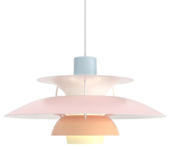 Lampa Wisząca Louis Poulsen, PH 5 500, ściemnialny, wielokolorowy, salon, metal, design