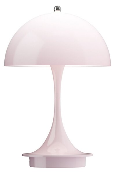 Zewnętrzna Lampa Louis Poulsen, Panthella 160, ściemnialny, pudrowy róż, balkon, tworzywo sztuczne, design