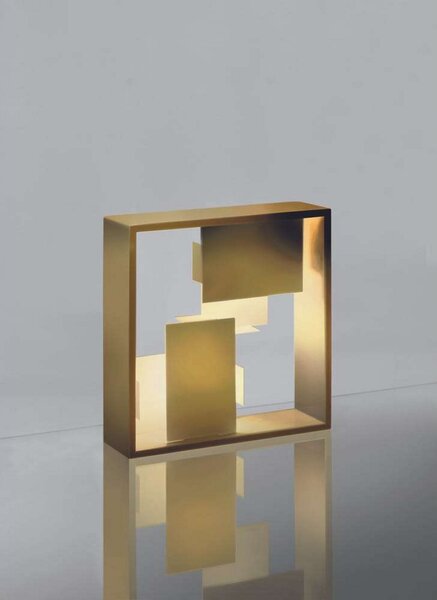 Lampa Ścienna Artemide, złoty | mosiężny, salon, metal