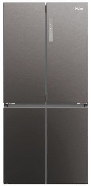 Lodówka HAIER HCR3818ENMD Side by Side No Frost 181.5cm Ciemny Inox